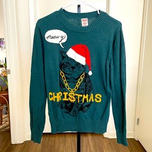 Christmas Cat Sweater
